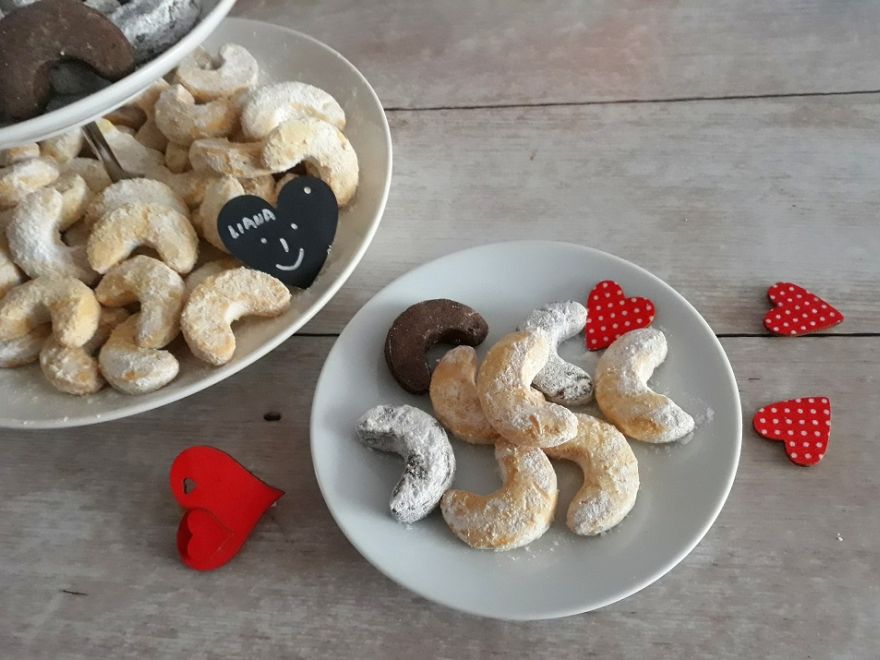 Bezlepkové vianočné pudingové rožteky