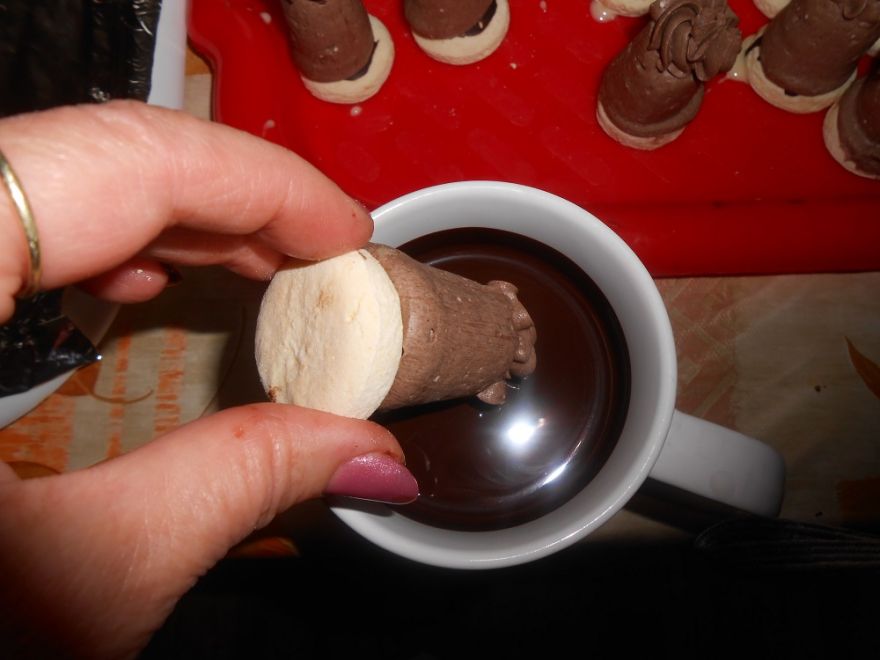 Bezlepkové kakaovo - likérové špice