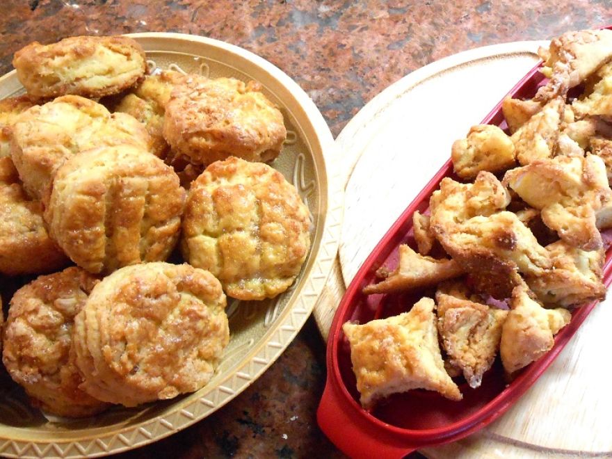 Bezlepkové oškvarkové pagáčiky