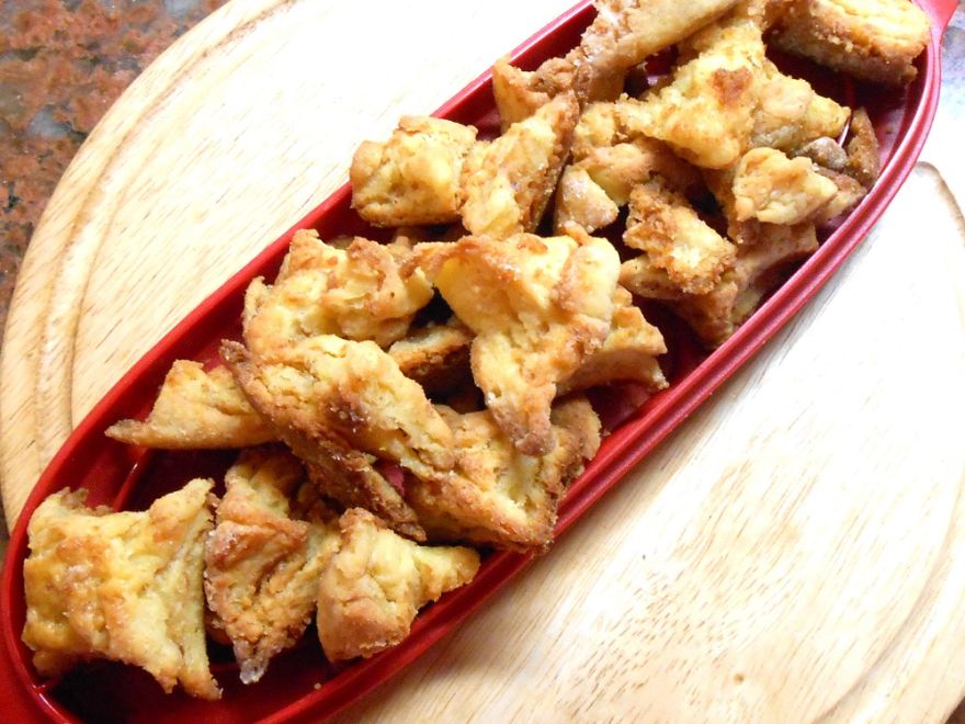 Bezlepkové oškvarkové pagáčiky