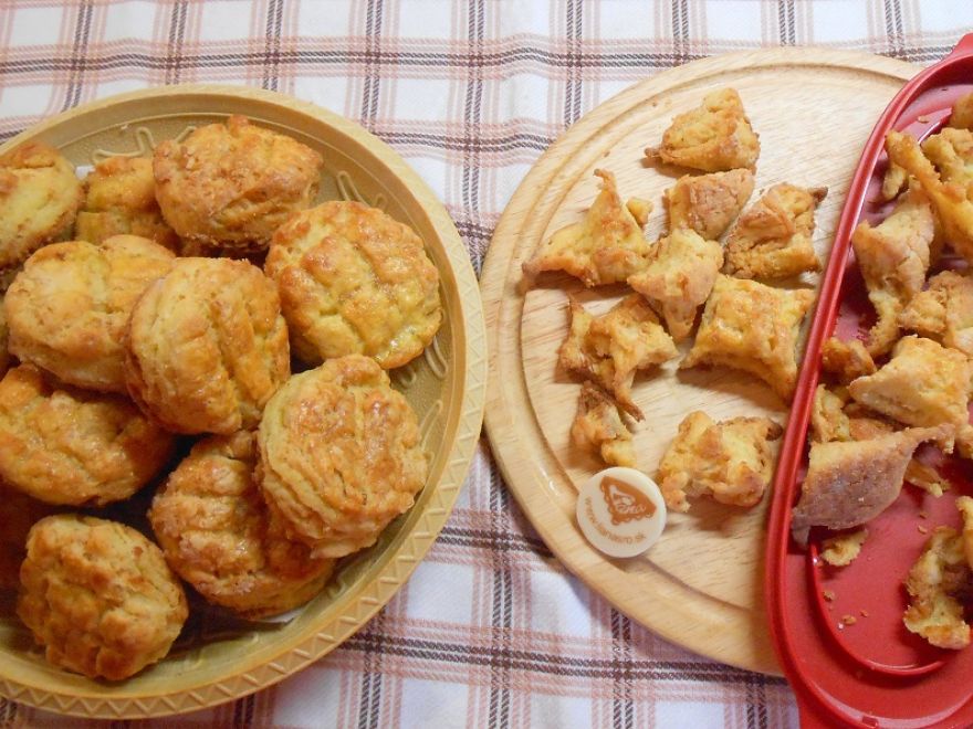 Bezlepkové oškvarkové pagáčiky