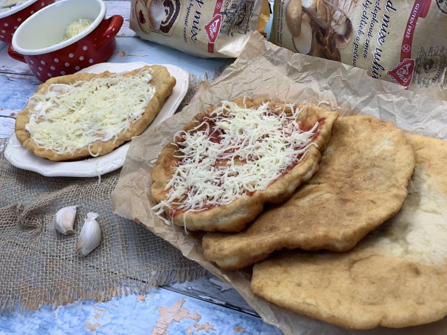 Gluténmentes langoustin tésztából a hűtőben