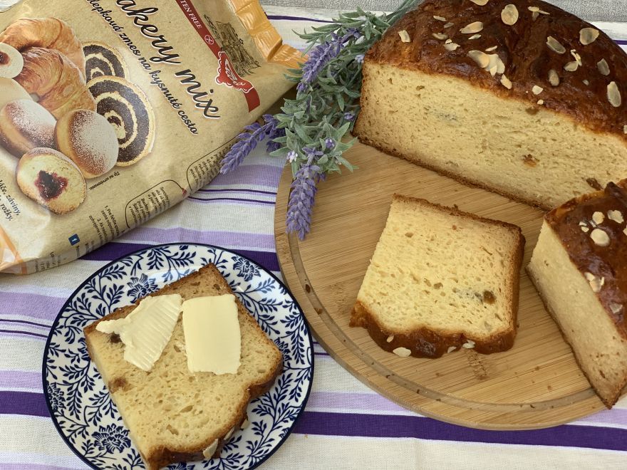 Gluten-free Easter spread and Zemplín cake