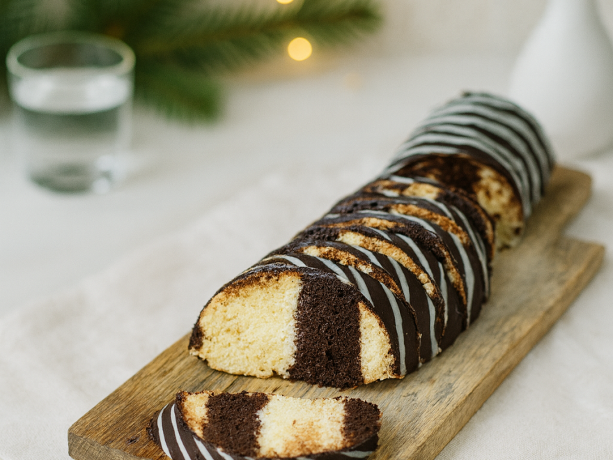 Bezlepkový metrový koláč