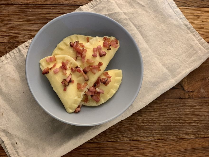 Osvědčené bezlepkové brynzové pirohy