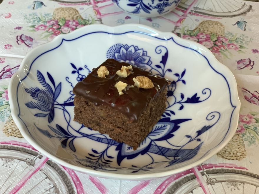 Hrnkový jablečný koláč