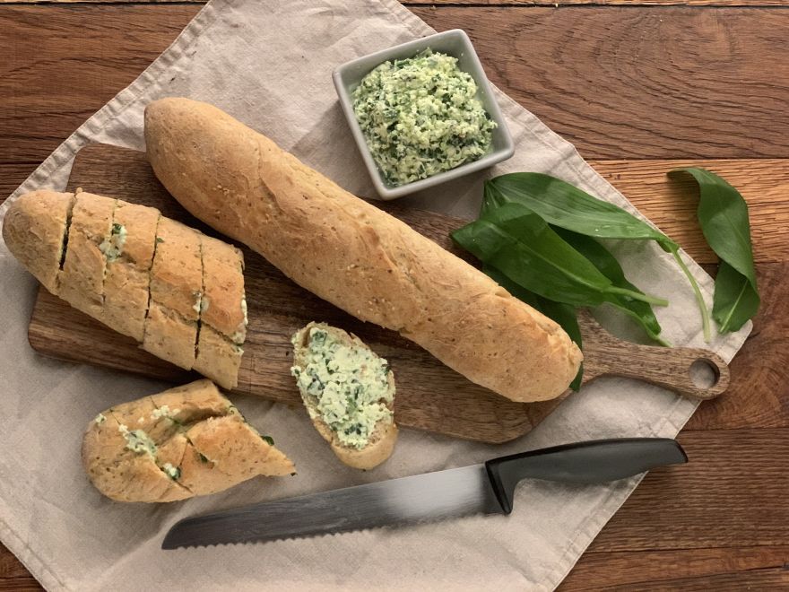 Křupavé celozrnné bezlepkové bagety