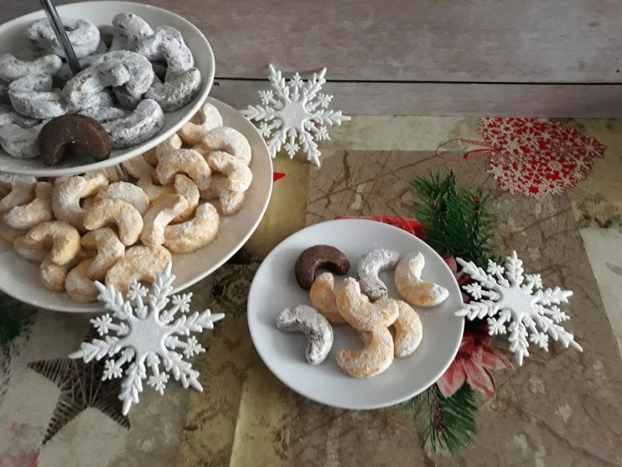 Bezlepkové vianočné pudingové rožteky