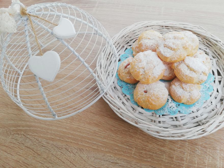 Bezlepkové profiteroles