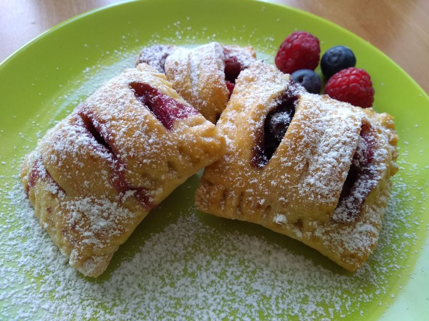 Bezlepkové a bezmliečne ovocné taštičky