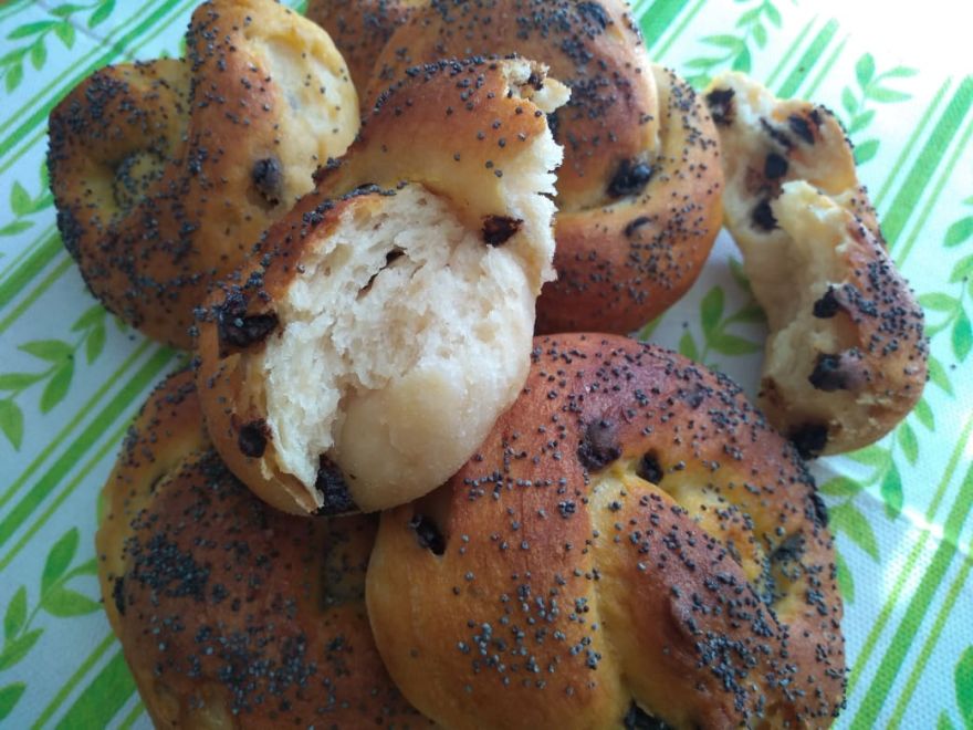 Bezlepkové kváskové briošky