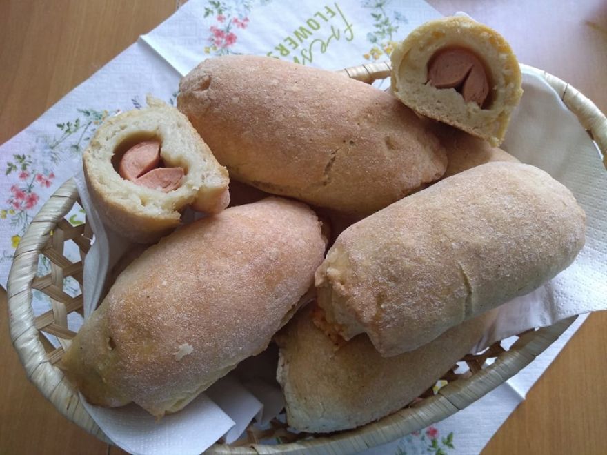 Bezlepkové hotdogy