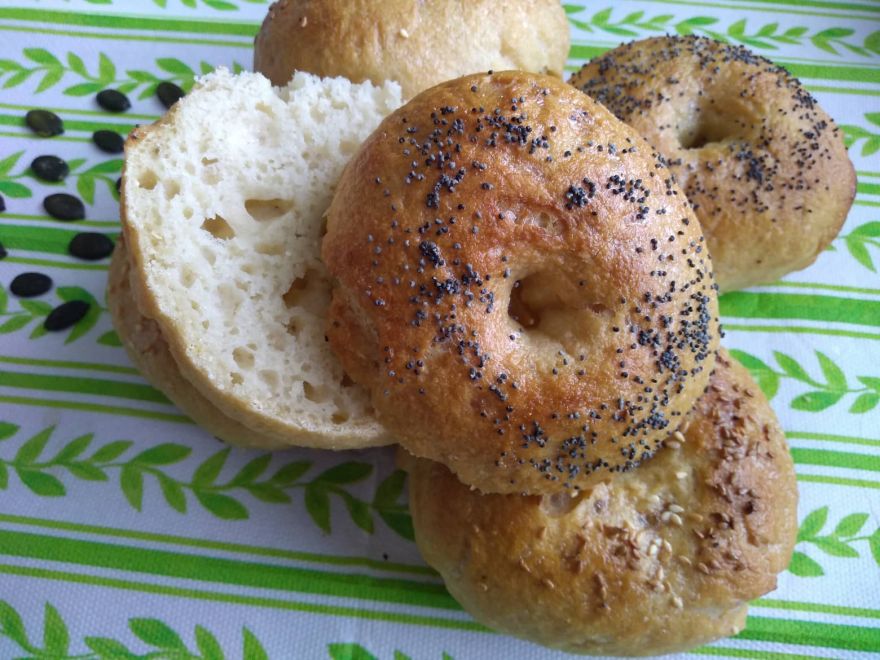 Gluténmentes bagel