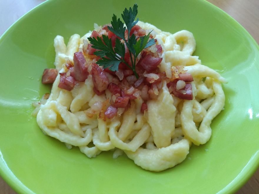 Gluten-free Bavarian speck with bacon