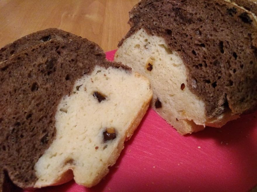 Bezlepkový raňajkový panda chlieb