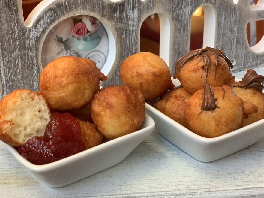 Fritule - jogurtové mini koblihy