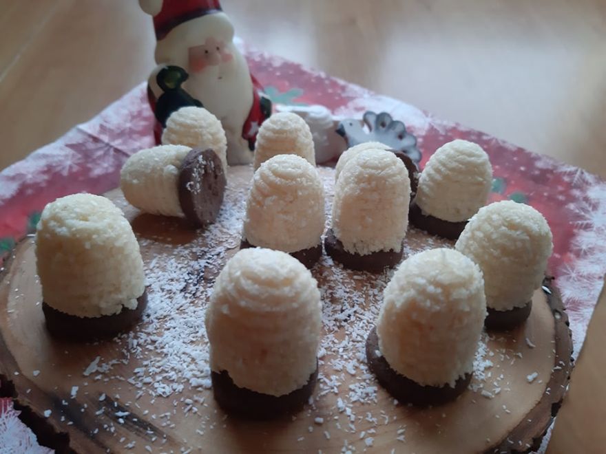 Bezlepkové kokosové mini úliky