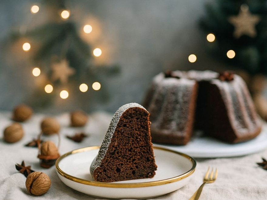 Bezlepková perníková bábovka