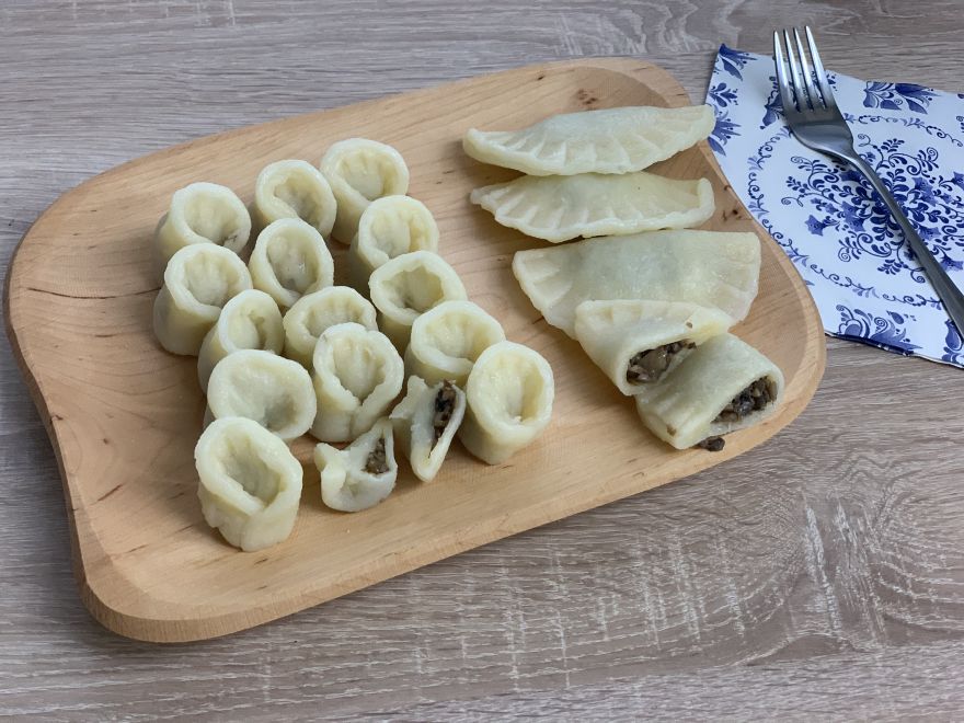 Bezlepková ouška do boršče a pirohy na slano