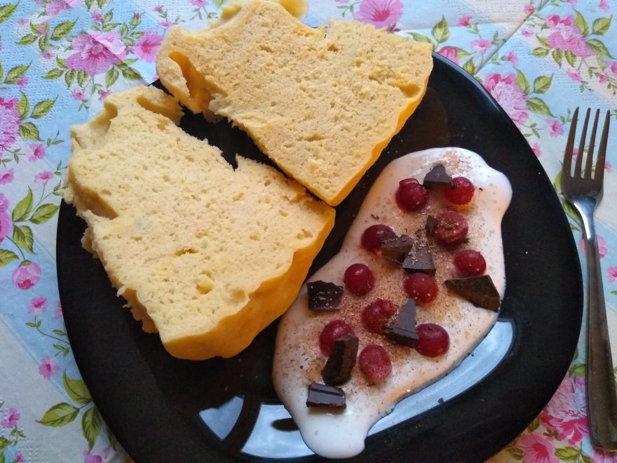 Bezlepkový minutový mug cake