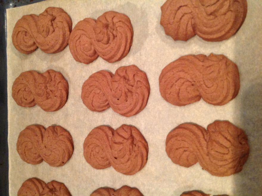 Bezlepkové čokoládové sušenky