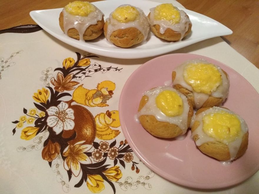 Bezlepkové sladké buchtičky Skoleboller