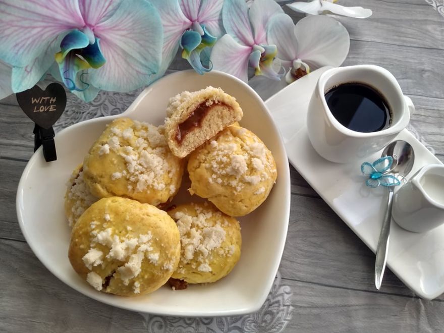 Bezlepkové salko buchty bez kysnutia