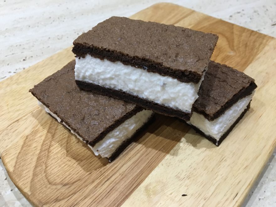 Mliečny rez s čokoládou