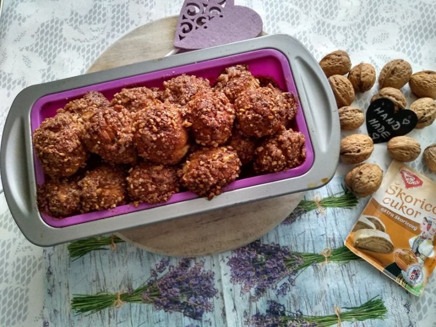 Bezlepkový monkey bread