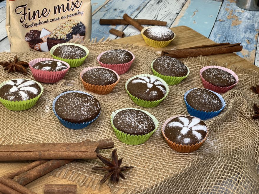 Bezglutenowe muffinki piernikowe