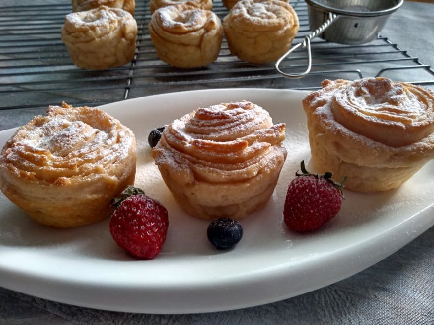 Genial süße glutenfreie Sauerteig-Cruffins