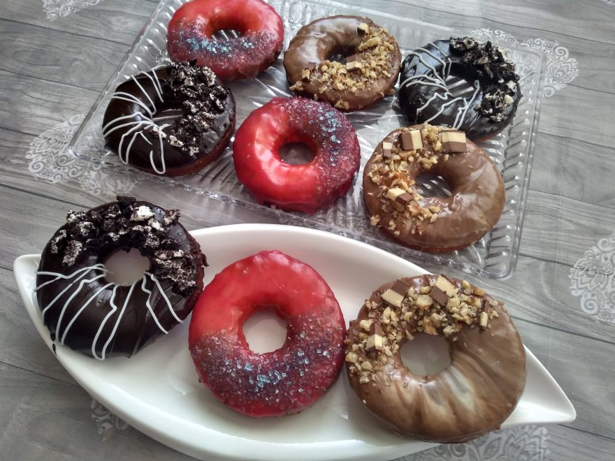 Gluten-free maxi donuts