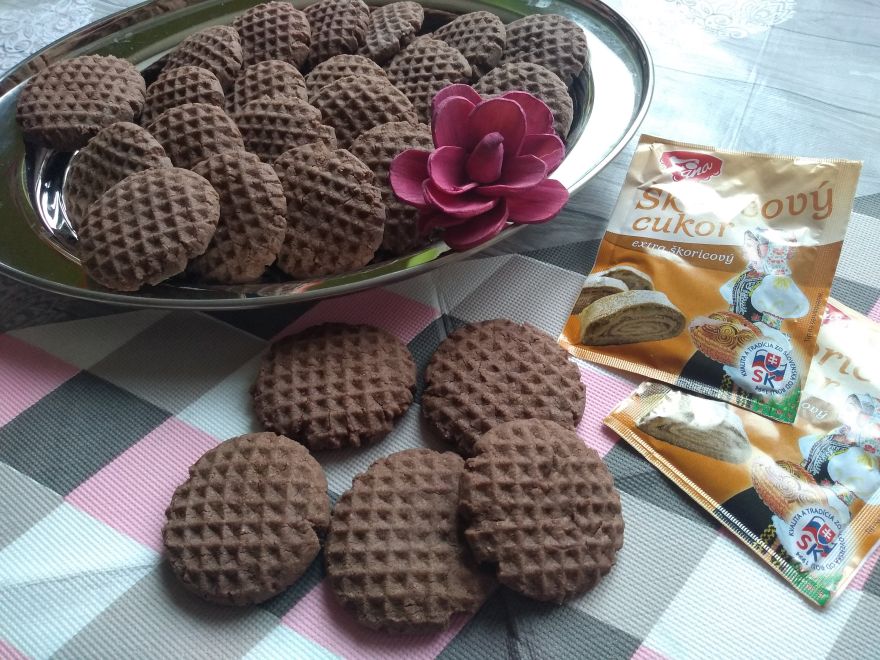 Bezlepkové skořicové sušenky