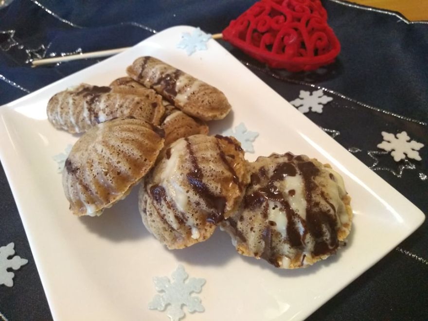 Bezlepkové fúkané orechové pečivo bez lepku a mlieka