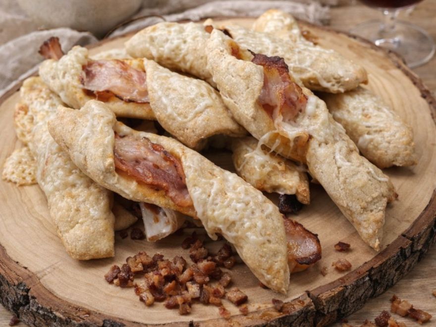 Gluten-free bacon sticks