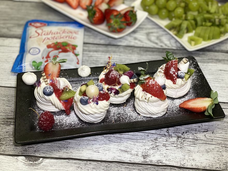 Mini Pavlovka és habcsók