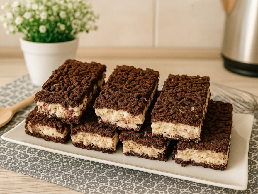 Bezlepkový strúhaný tvarohový koláč