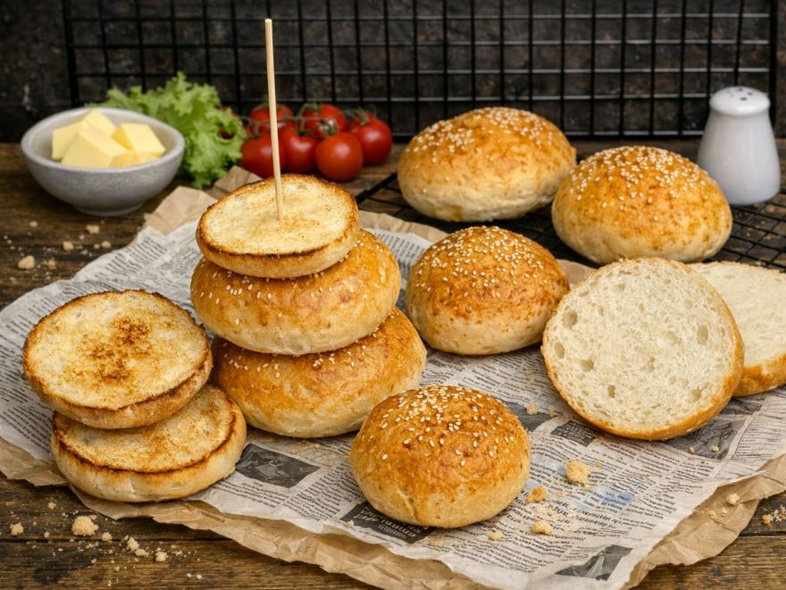 Excelentné hamburgerové žemle bez lepku