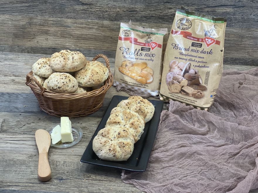 Bezglutenowe kaiserki pełnoziarniste