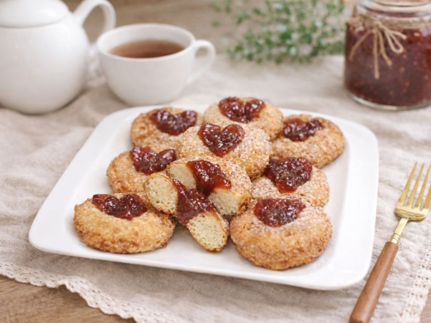 Gluténmentes túrós fánk