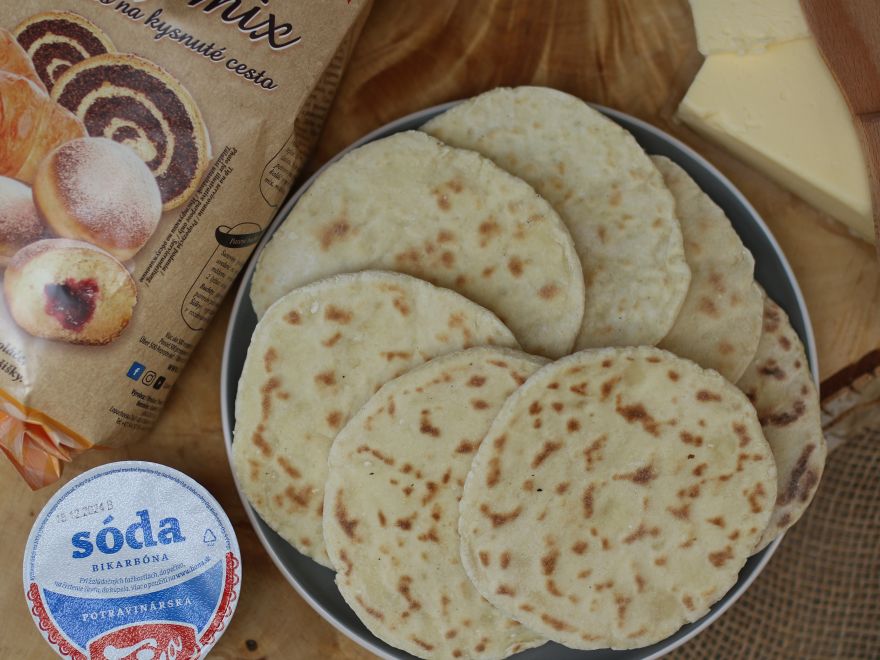 Glutenfreier Natron mit Sauermilch