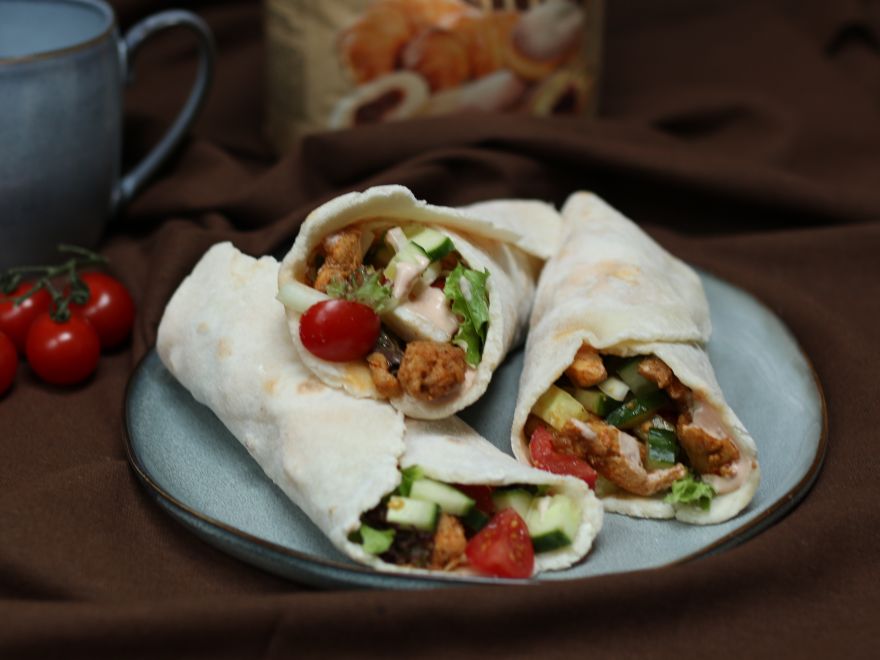 Bezglutenowe nadziewane tortille