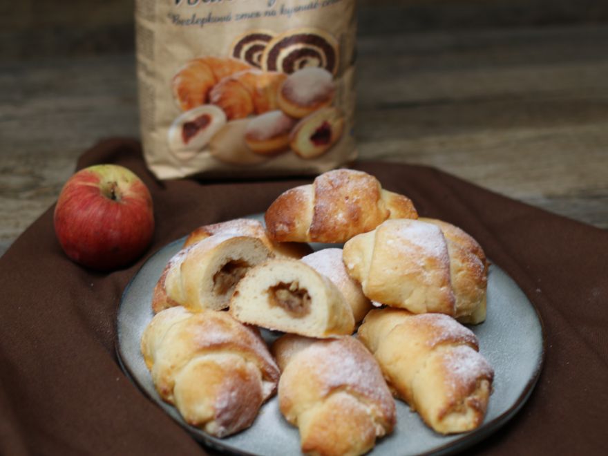 Glutenfreie Sauerteig-Apfelbrötchen