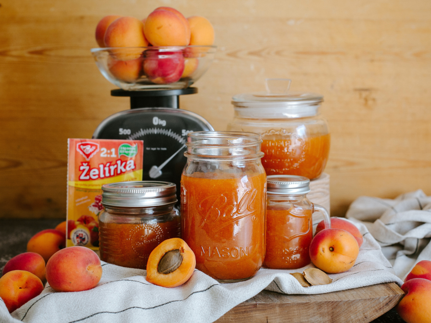 Domáci marhuľový džem