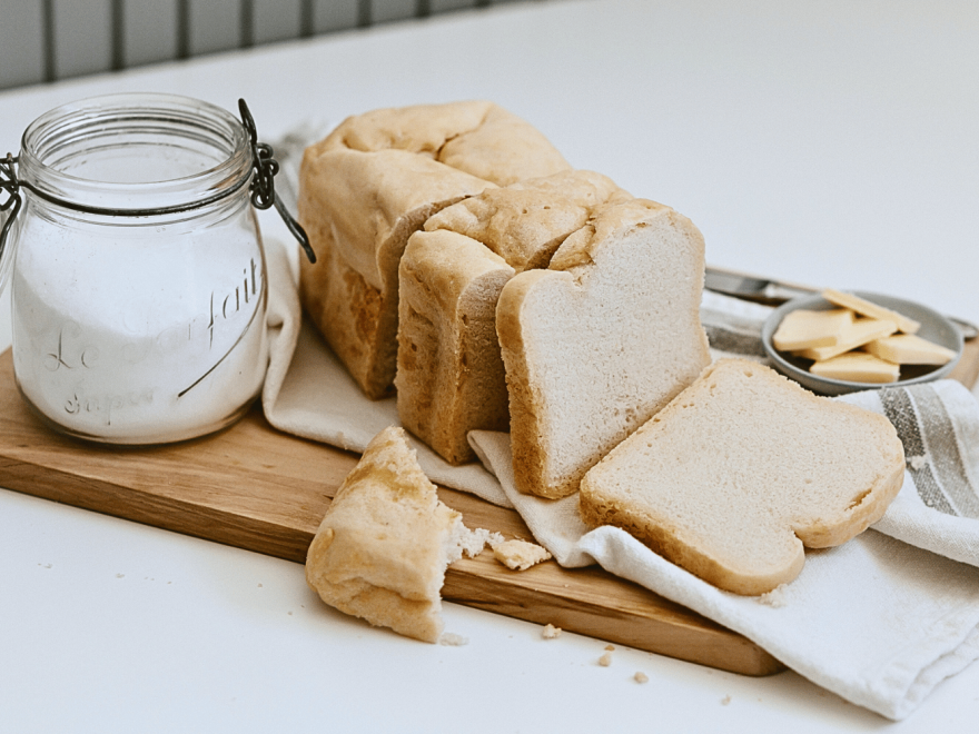 Bezlepkový chlieb z domácej pekárne