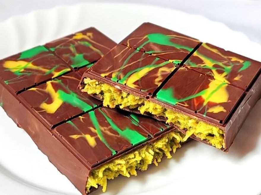 Gluténmentes Dubai csokoládé