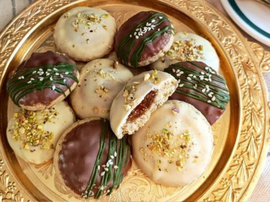 Bezlepkové pistáciové sušienky ala Dubai