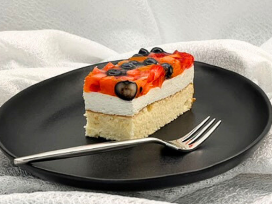 Bezlepkový ovocný koláč so želatínou