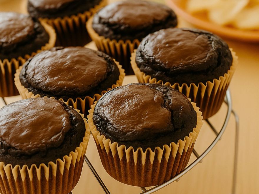 Muffinki brownie bezglutenowe