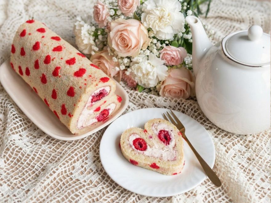 Valentin-napi tekercs